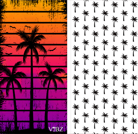 Sunset Palm