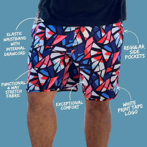 Cross Shorts Mosaic